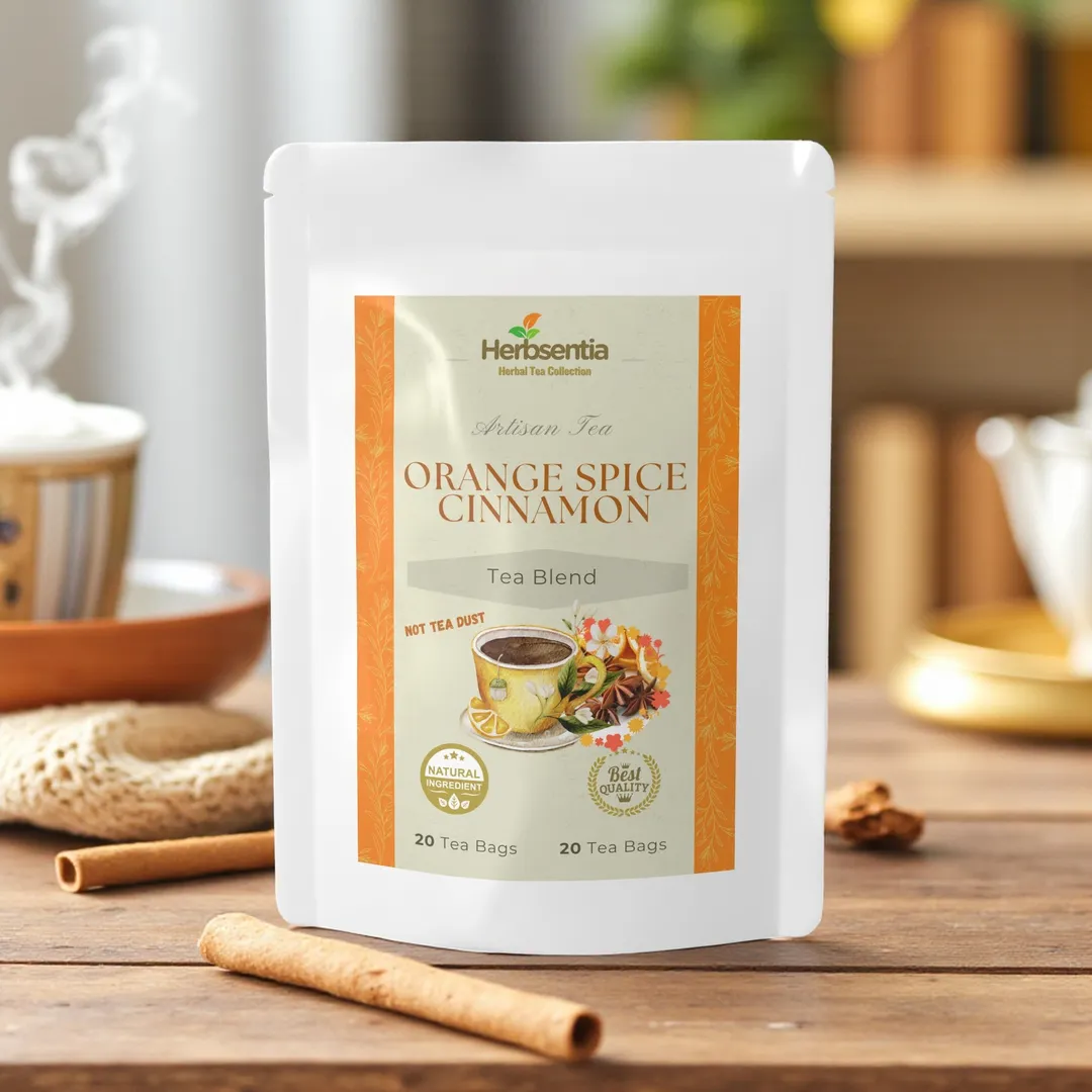 Orange Spice Cinnamon Tea – Spiced black tea with bright citrus notes