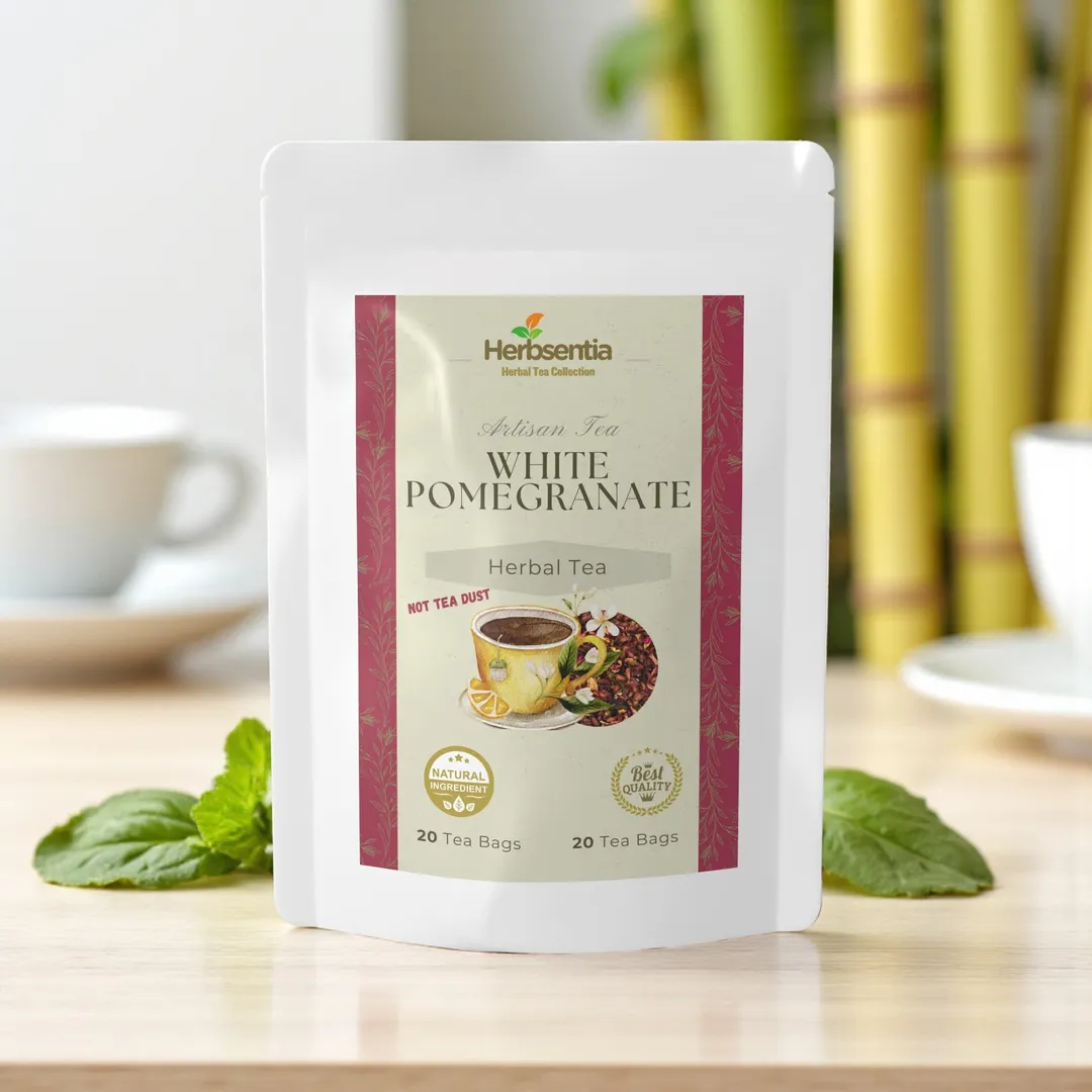 White Pomegranate Tea -  Refreshing & Naturally Soothing