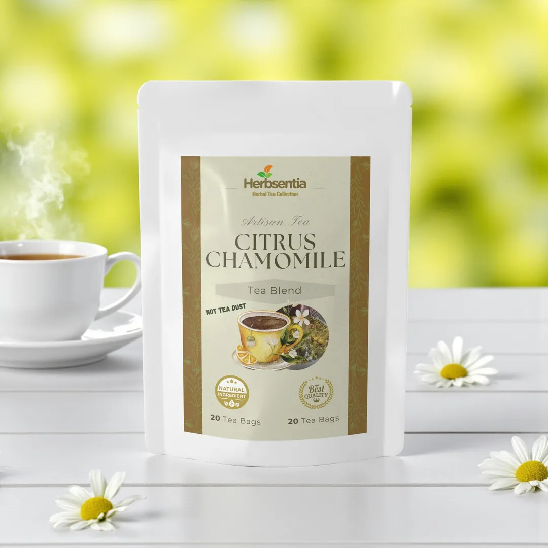 Citrus Chamomile Tea – Bright chamomile with citrus & floral notes