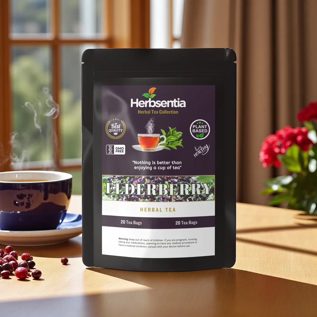 Elderberry Tea - Calming, Herbal & Naturally Soothing