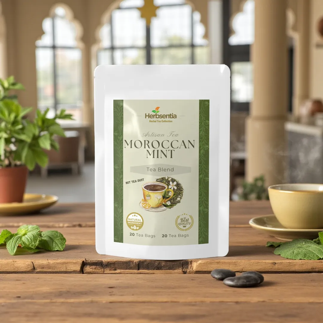 Moroccan Mint Tea - Refreshing & Calming Herbal Blend
