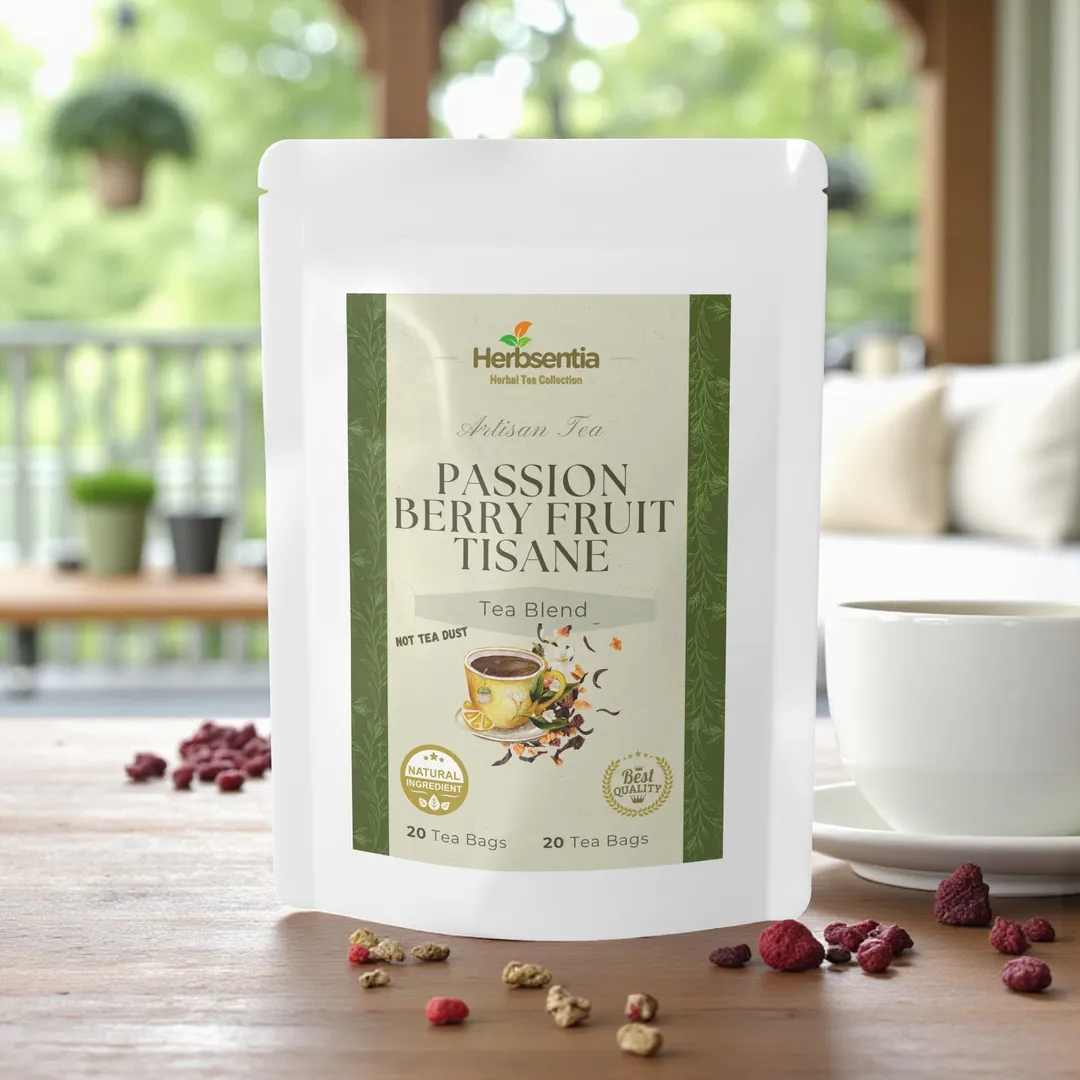 Passion Berry Fruit Tisane - Refreshing Herbal Infusion