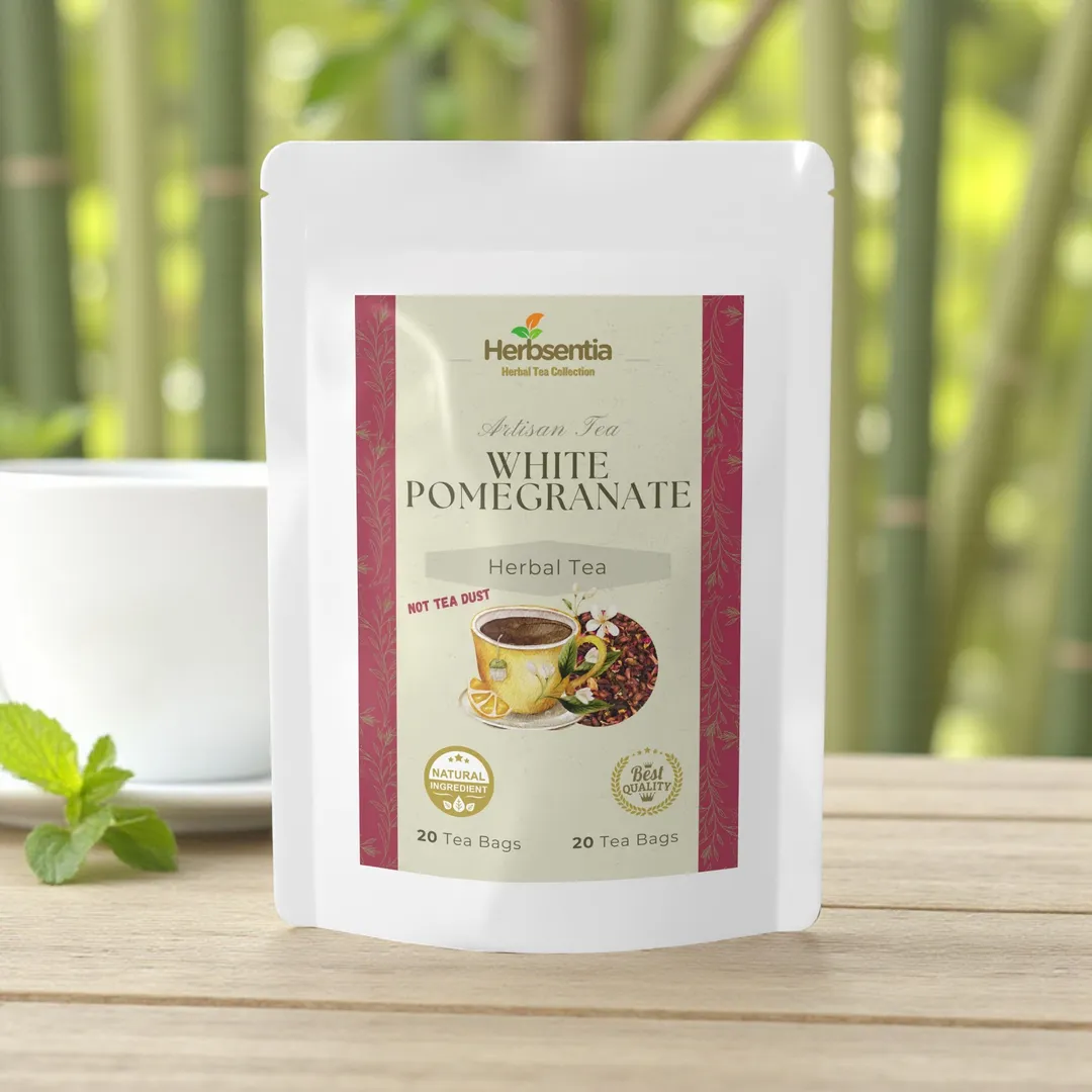 White Pomegranate Tea -  Refreshing & Naturally Soothing