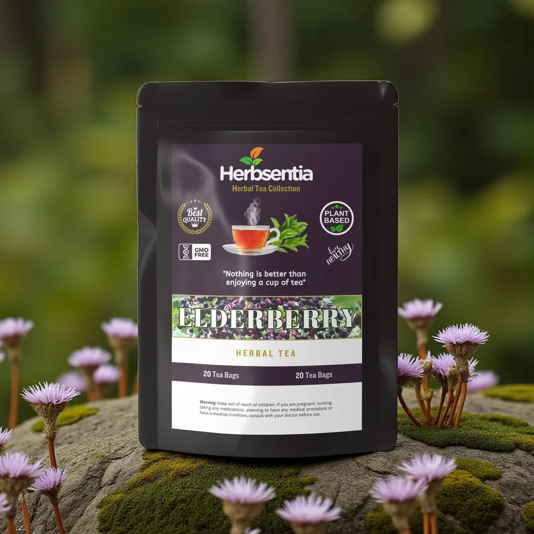 Elderberry Tea - Calming, Herbal & Naturally Soothing