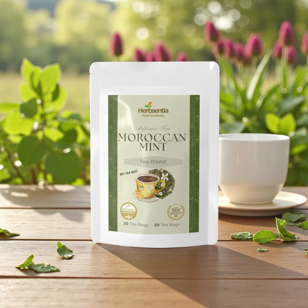 Moroccan Mint Tea - Refreshing & Calming Herbal Blend