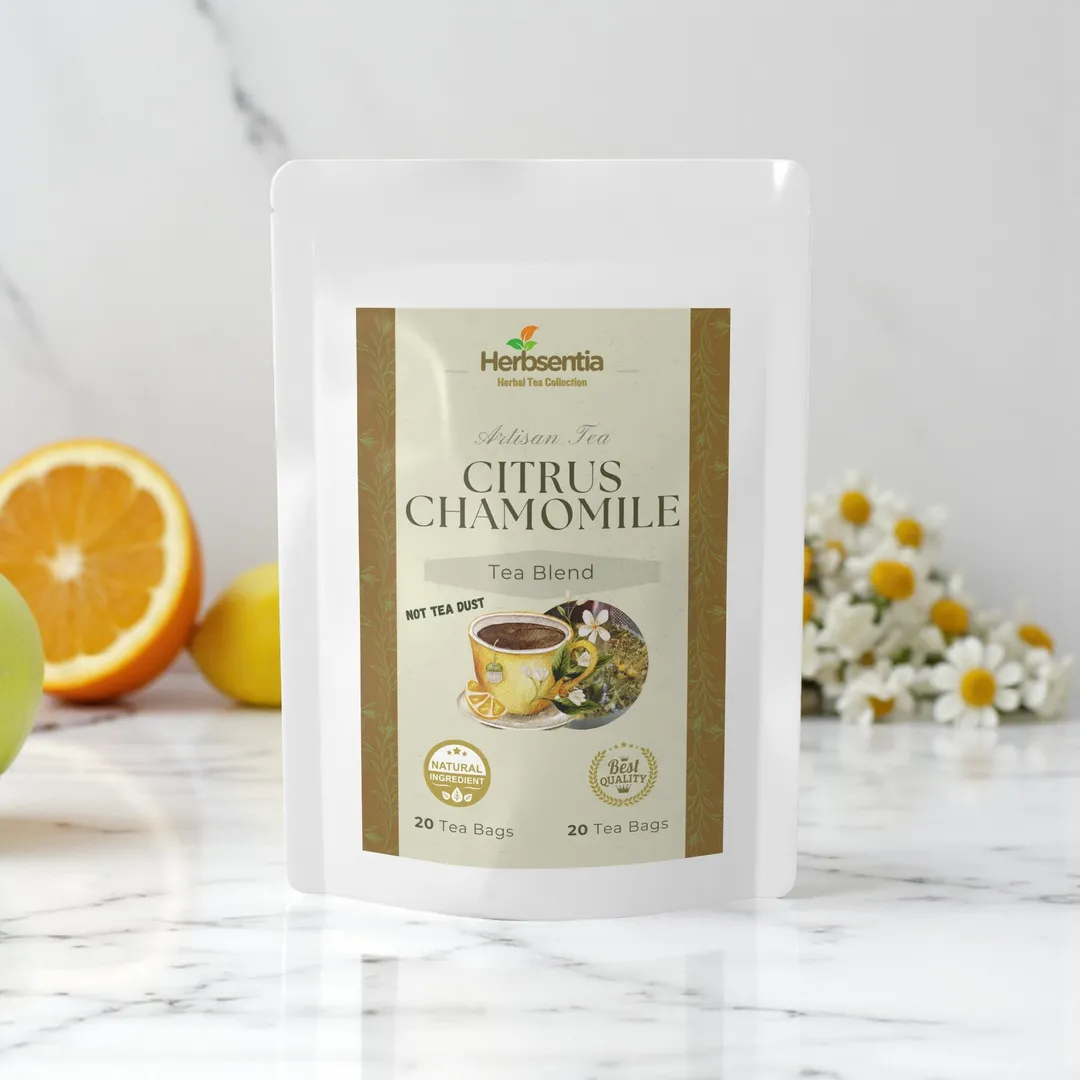 Citrus Chamomile Tea – Bright chamomile with citrus & floral notes