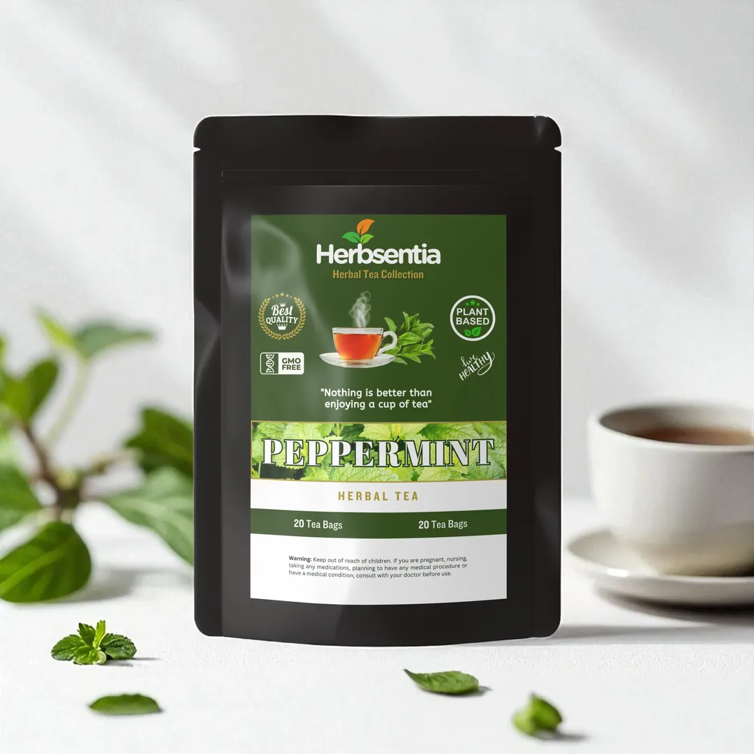 Peppermint Tea - Herbal Support for Refreshment & Vitality
