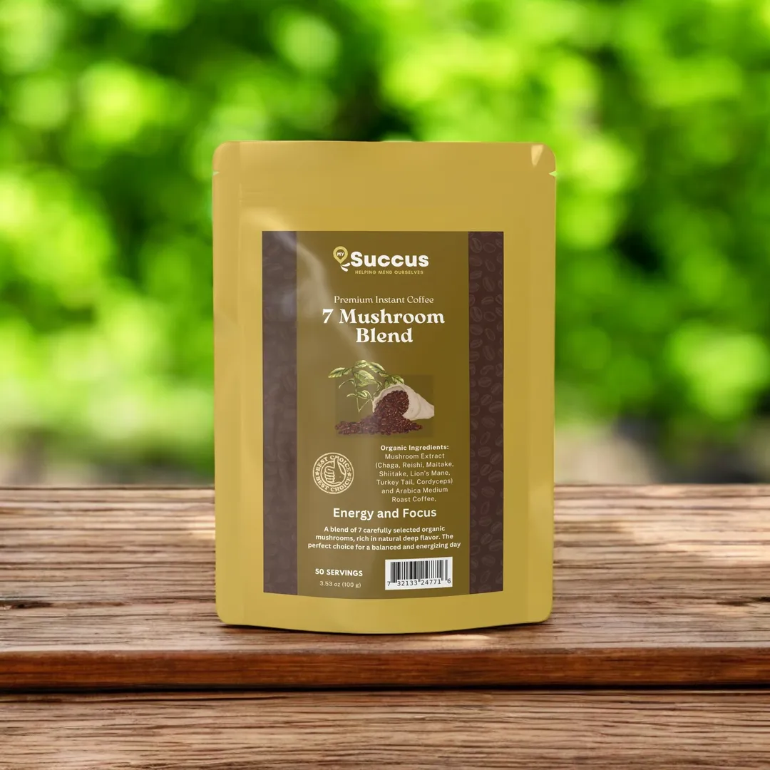 7 Blend Mushroom Coffee - Delightful Taste