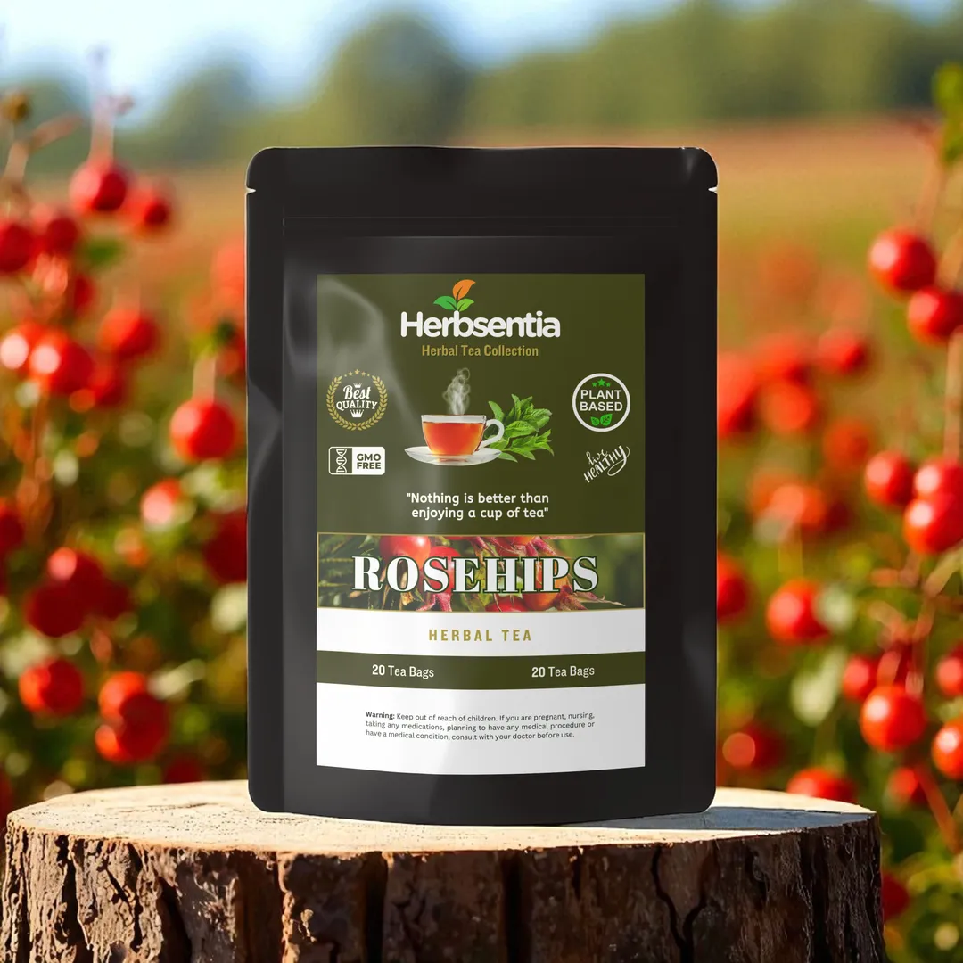 Rosehip Tea – Bright, tangy herbal tea with natural fruit notes