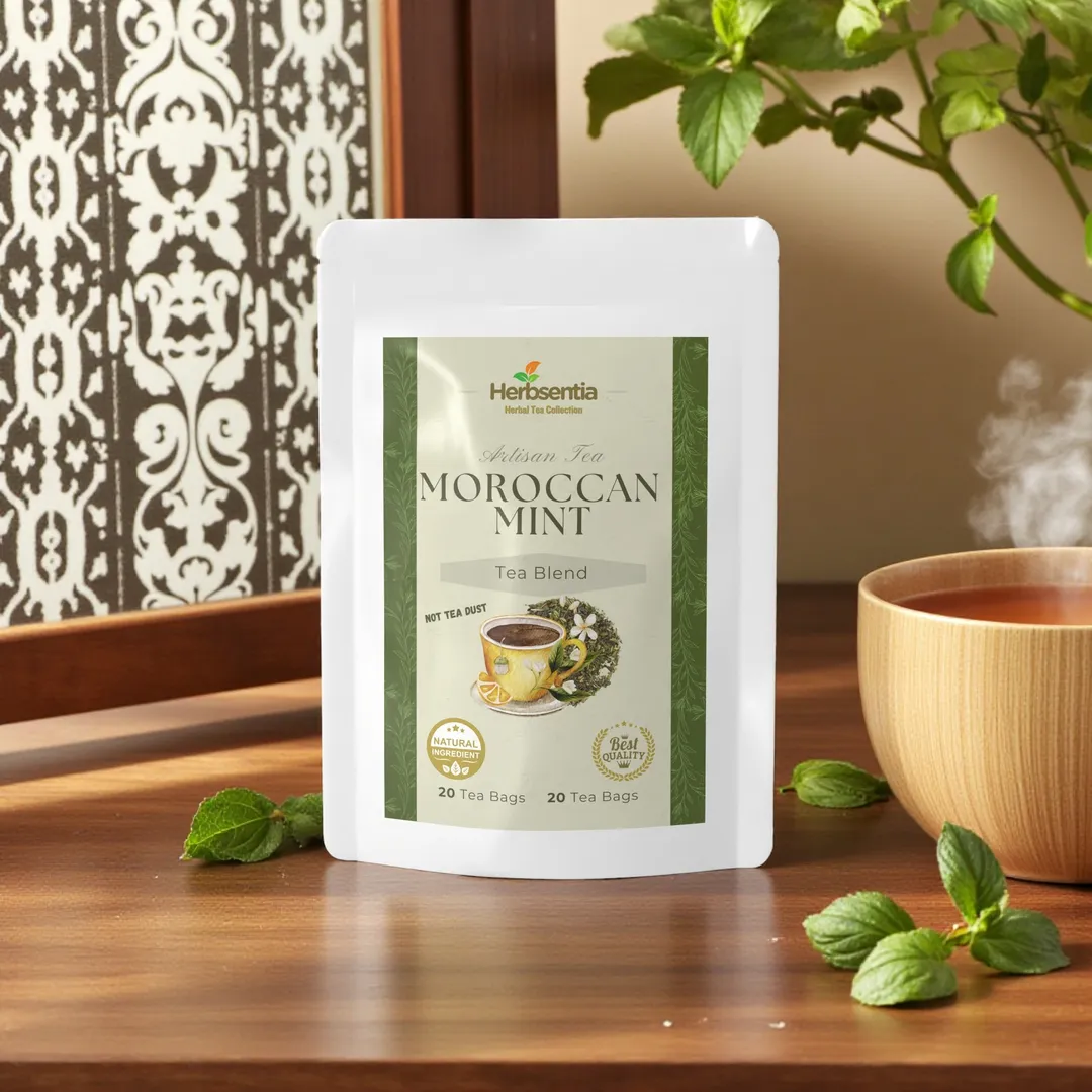 Moroccan Mint Tea - Refreshing & Calming Herbal Blend