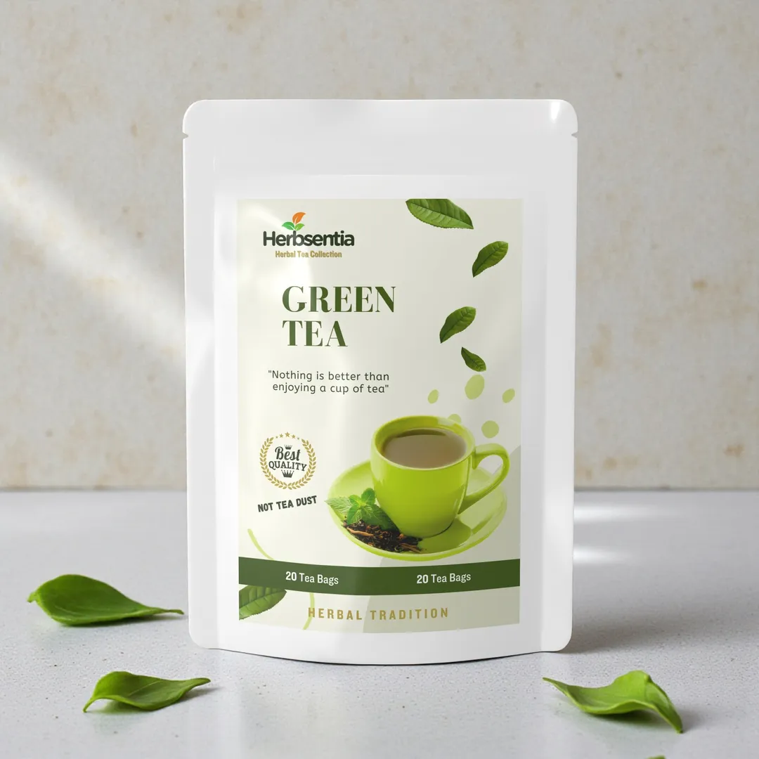 Green Tea (Camellia sinensis) – Premium Whole Leaf Tea Bags