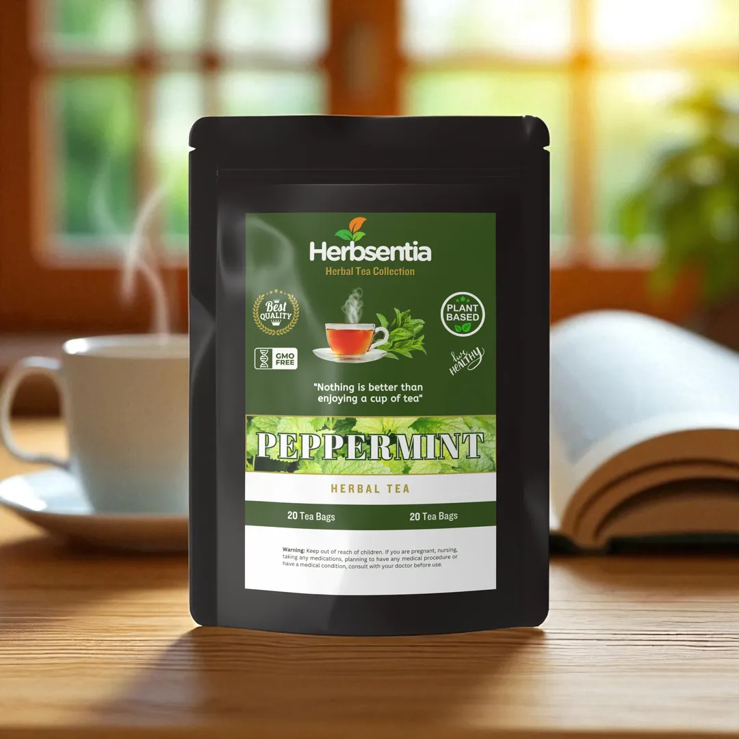 Peppermint Tea - Herbal Support for Refreshment & Vitality