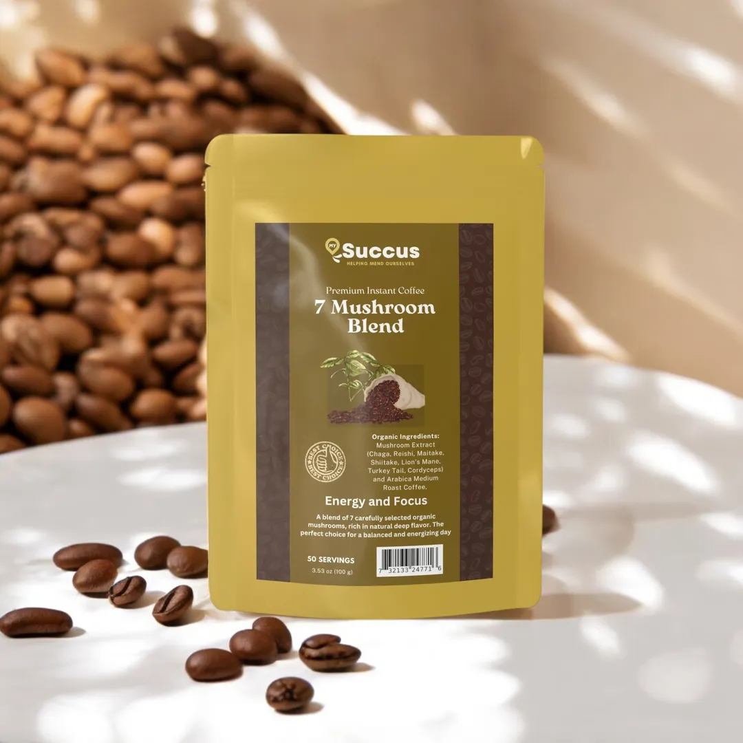 7 Blend Mushroom Coffee - Delightful Taste