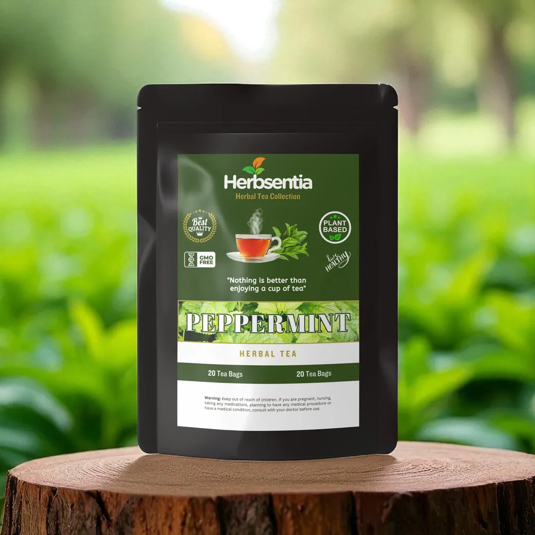 Peppermint Tea - Herbal Support for Refreshment & Vitality
