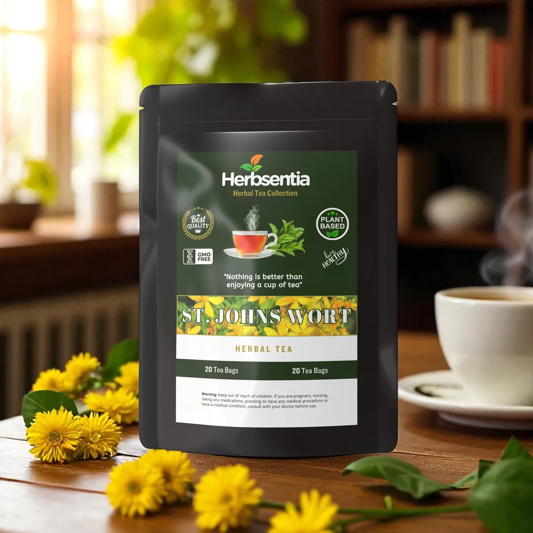 St. John's Wort Tea -  Refreshing & Naturally Soothing