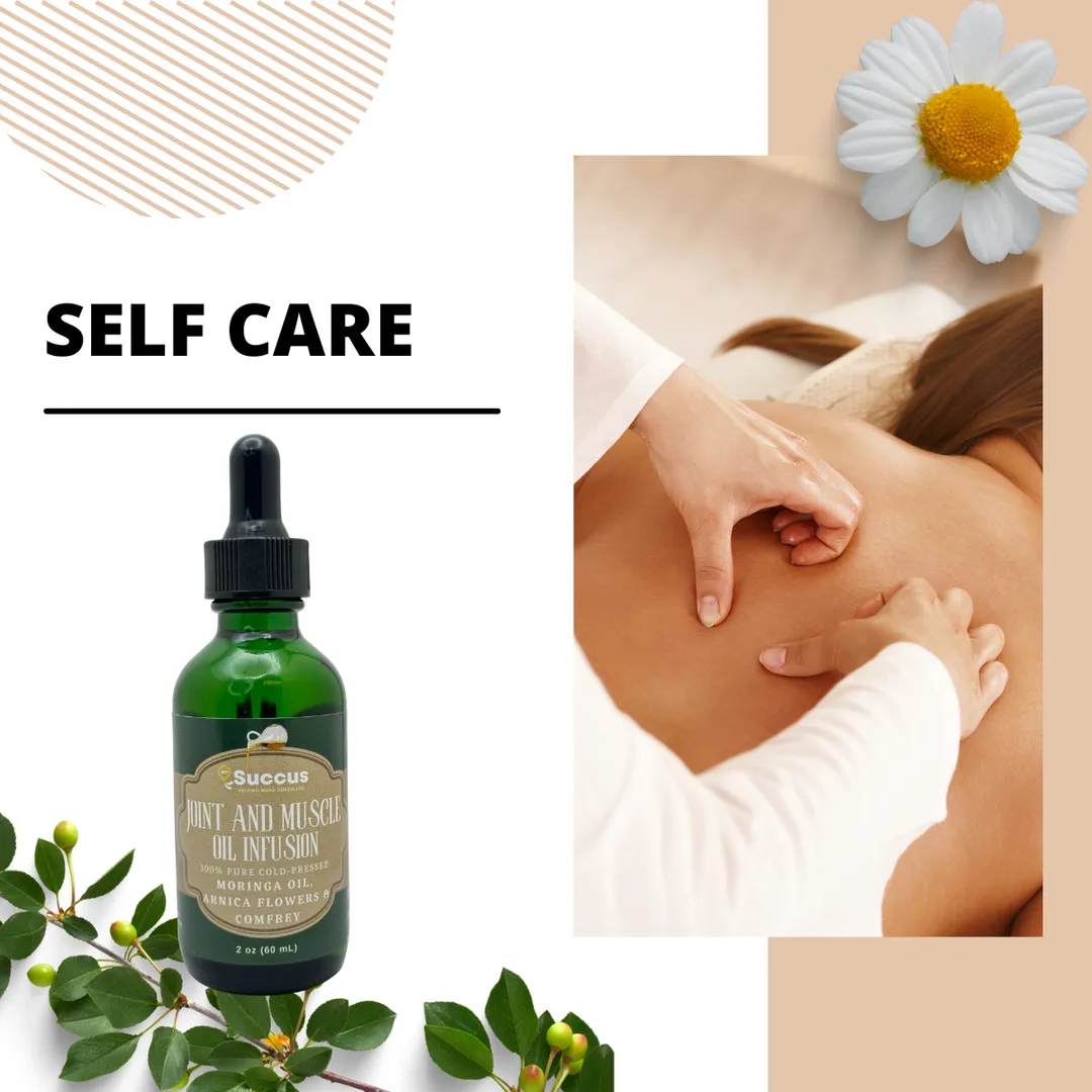 Joint and Muscle Oil Infusion - 100% Pure Cold-Pressed