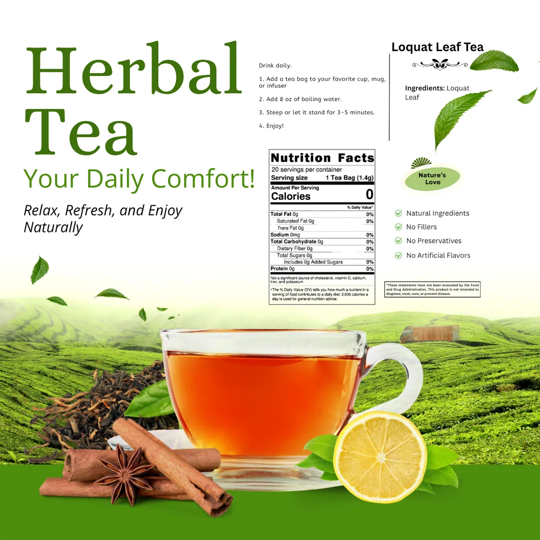 Loquat Leaf Tea - Natural Support