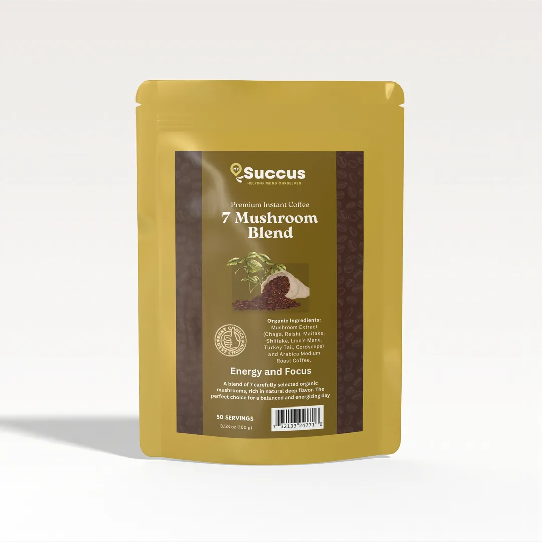 7 Blend Mushroom Coffee - Delightful Taste