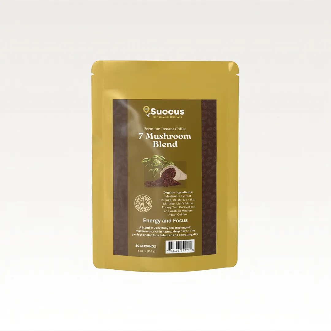 7 Blend Mushroom Coffee - Delightful Taste