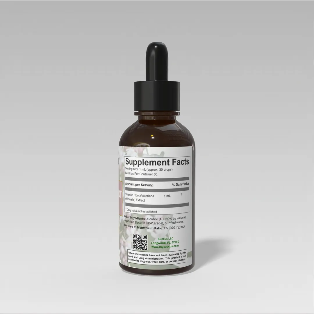 Valerian Root Tincture | Premium Valerian Herbal Extract
