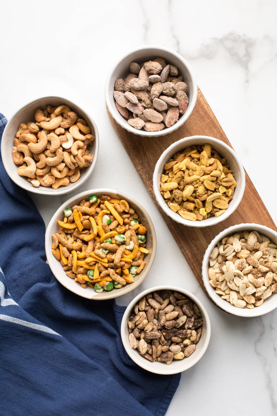 Gourmet Nut and Snack Mix Box Set of 6 Bags