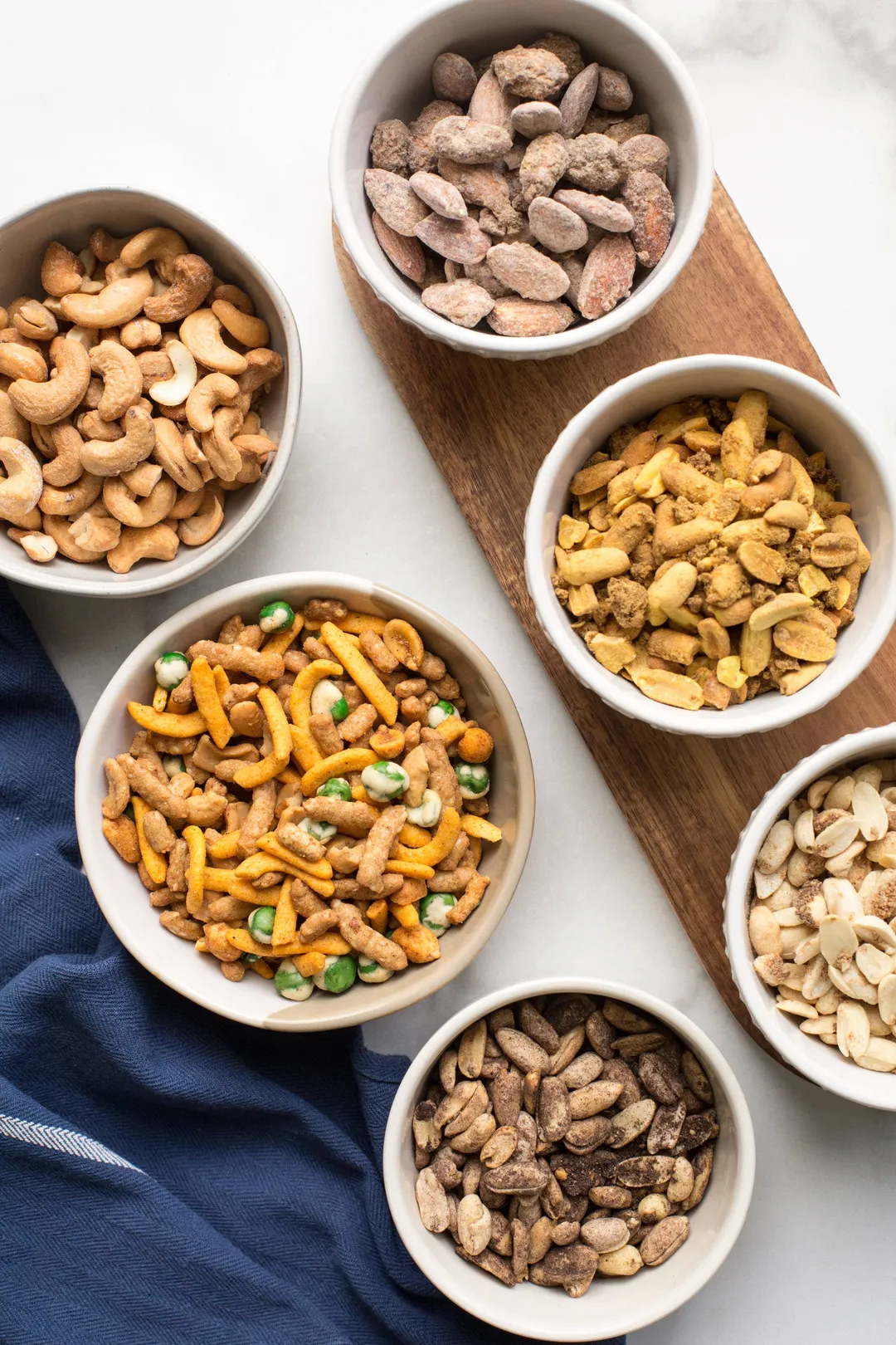 Gourmet Nut and Snack Mix Box Set of 6 Bags