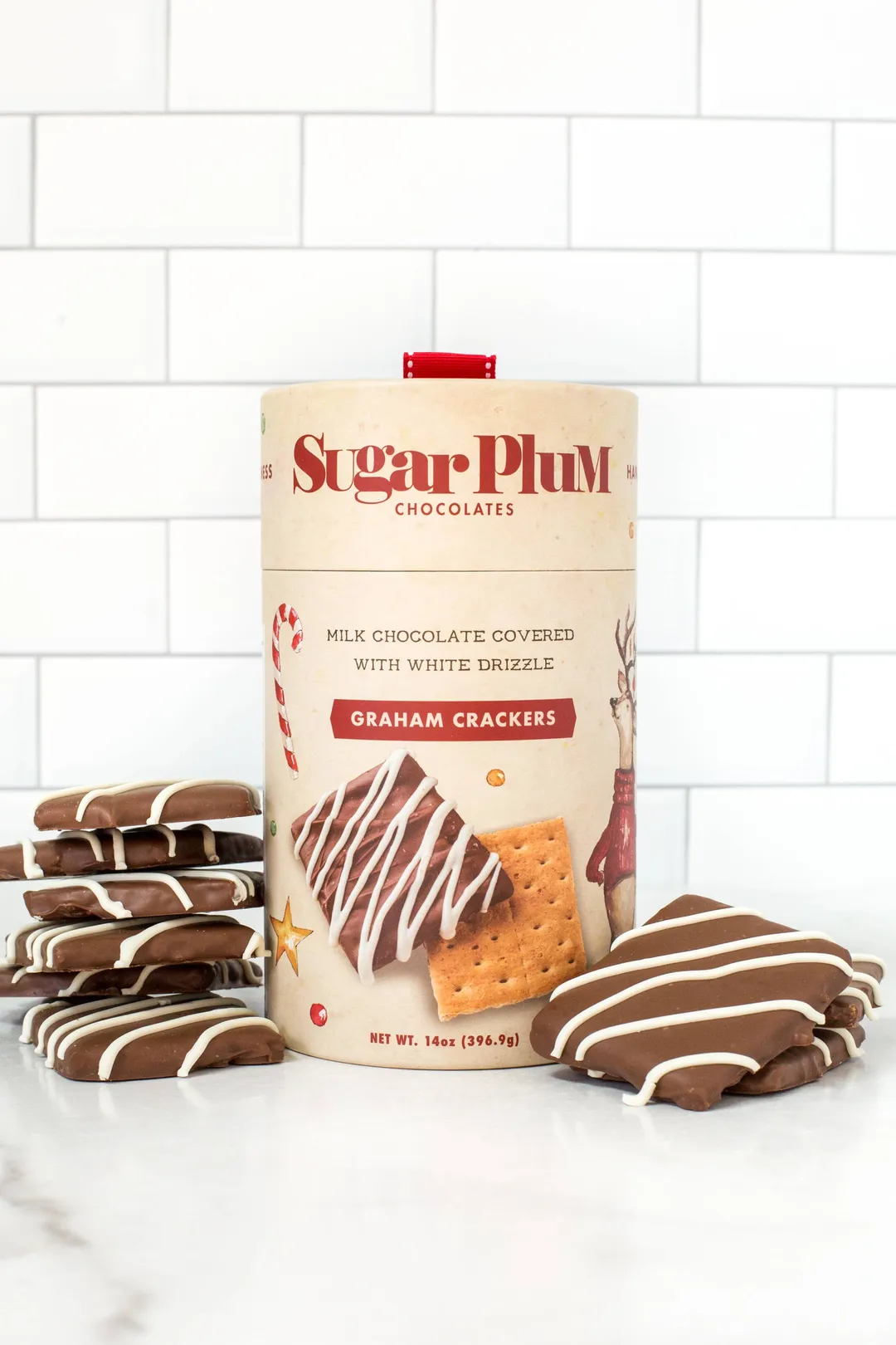 Sugar Plum Chocolates 10 Christmas Graham Crackers