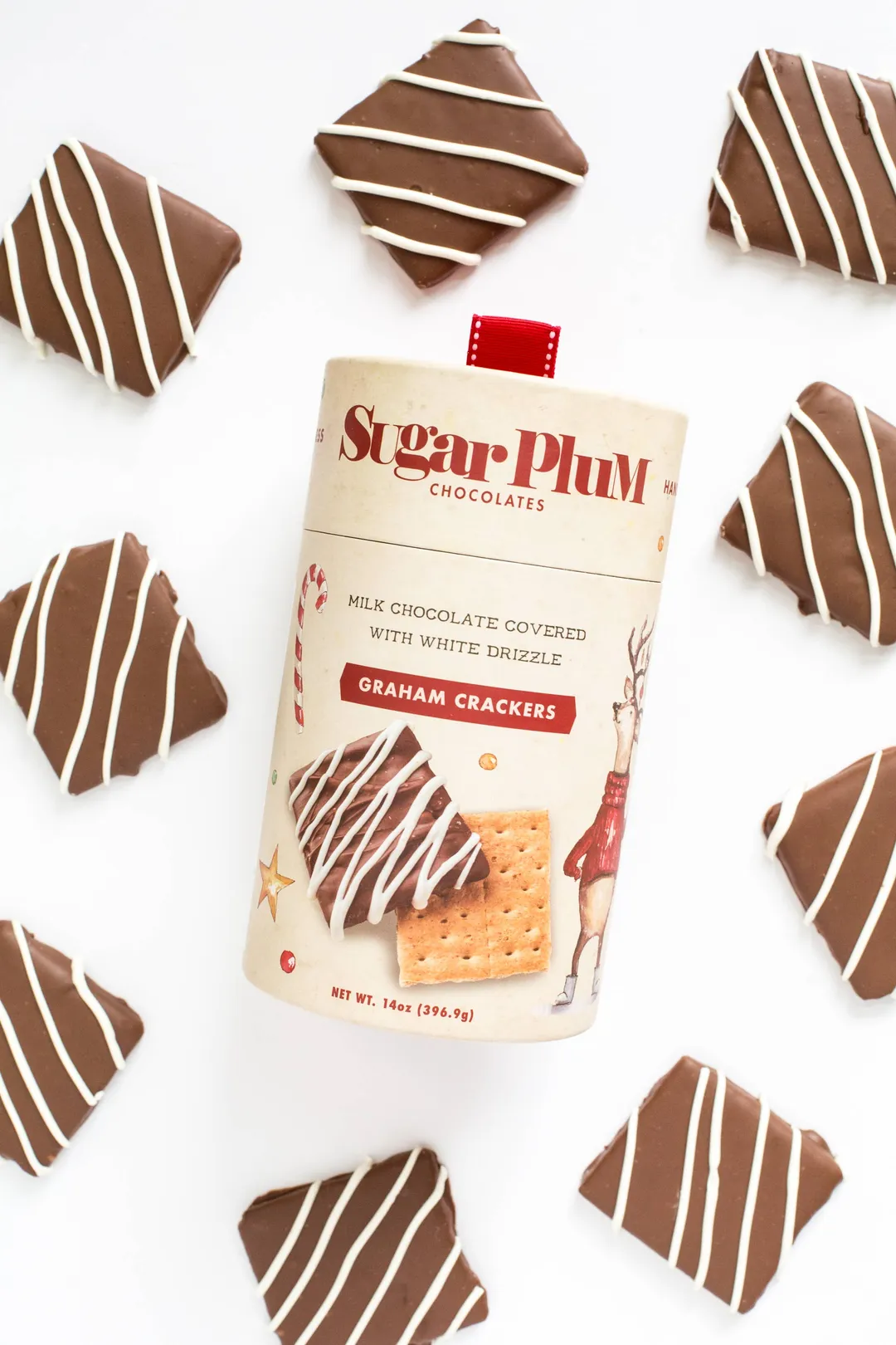Sugar Plum Chocolates 10 Christmas Graham Crackers