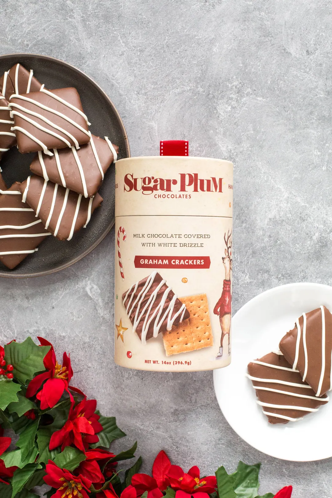 Sugar Plum Chocolates 10 Christmas Graham Crackers