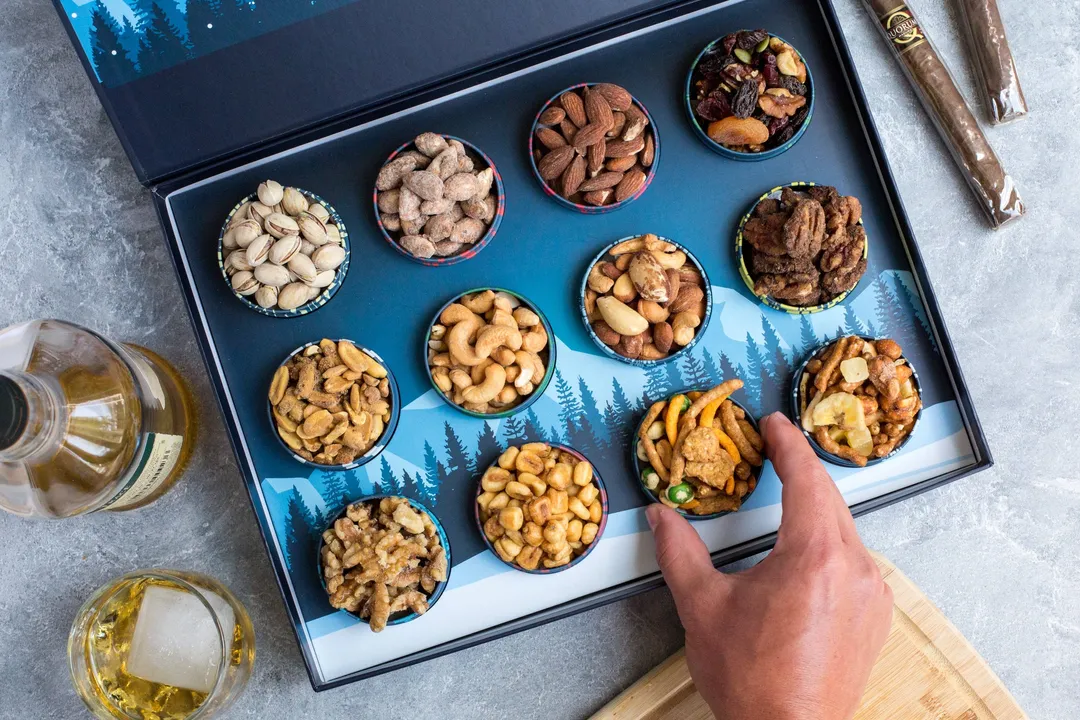 12 Days of Gourmet Nuts Premium Winter Wonderland Selection