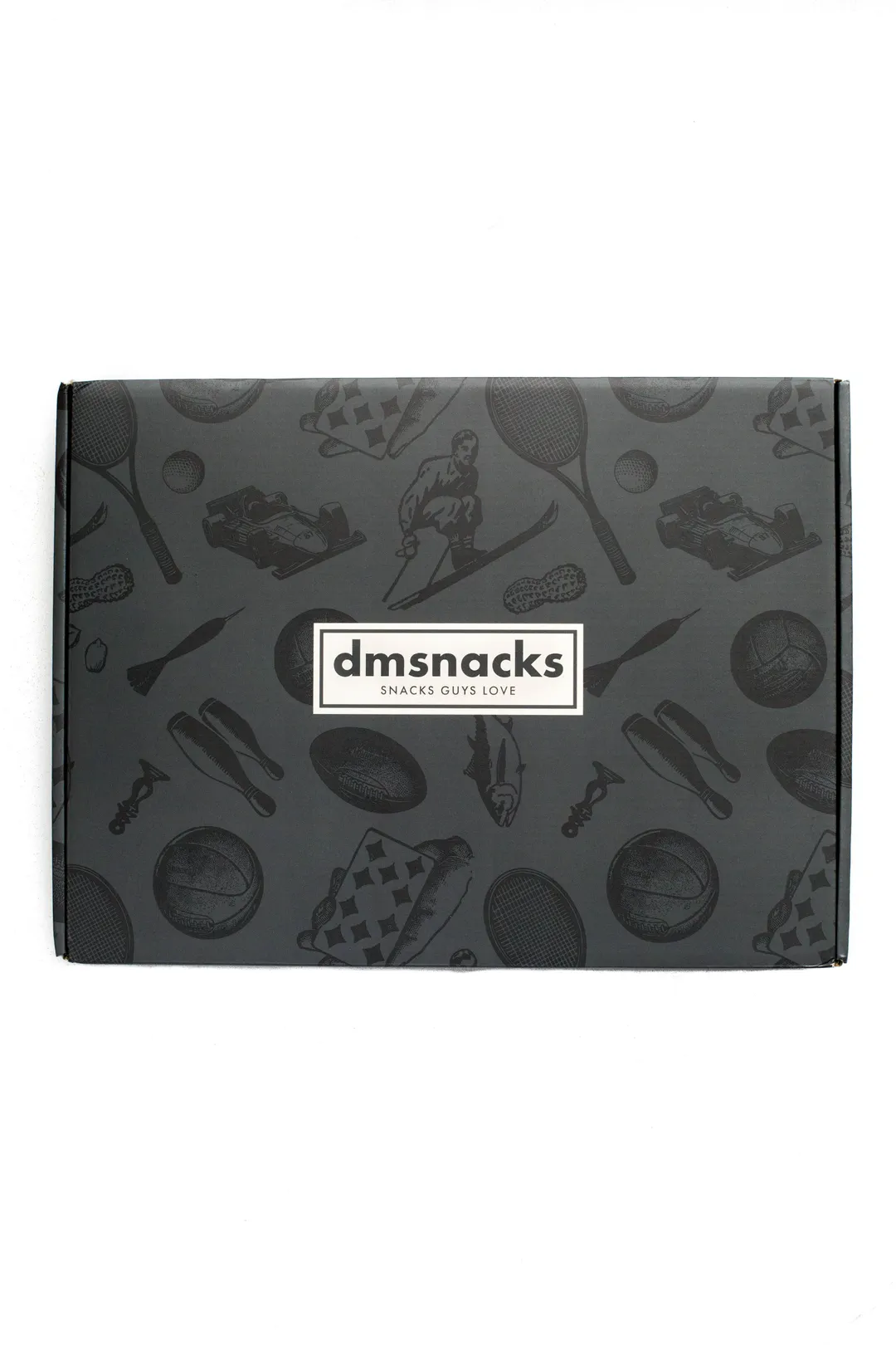 Bar Cart Snacks - 12 Gift Tin Vintage Sports Theme Set