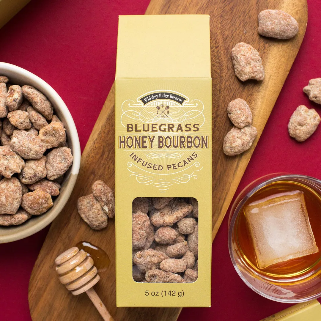 Bluegrass Honey Bourbon Infused Pecans, 5 oz.