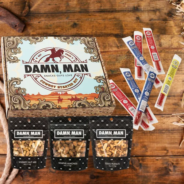 Cowboy Box Beef & Nut Gourmet Gift Basket