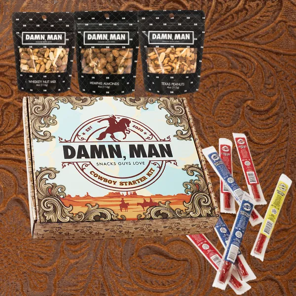 Cowboy Box Beef & Nut Gourmet Gift Basket