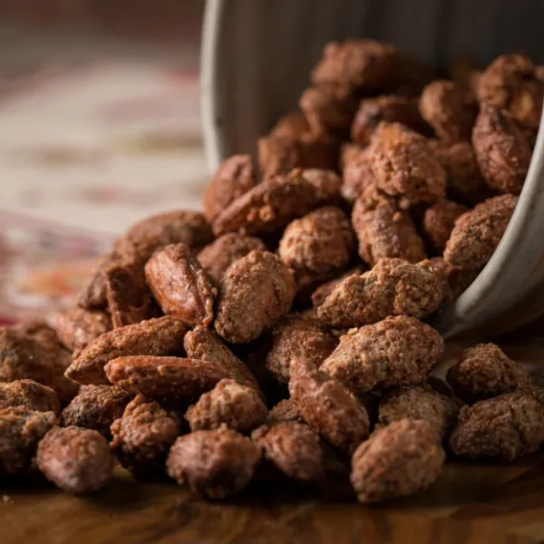 Pumpkin Spice Almonds 4 Oz. Bag All-Natural Epicurean Nuts 