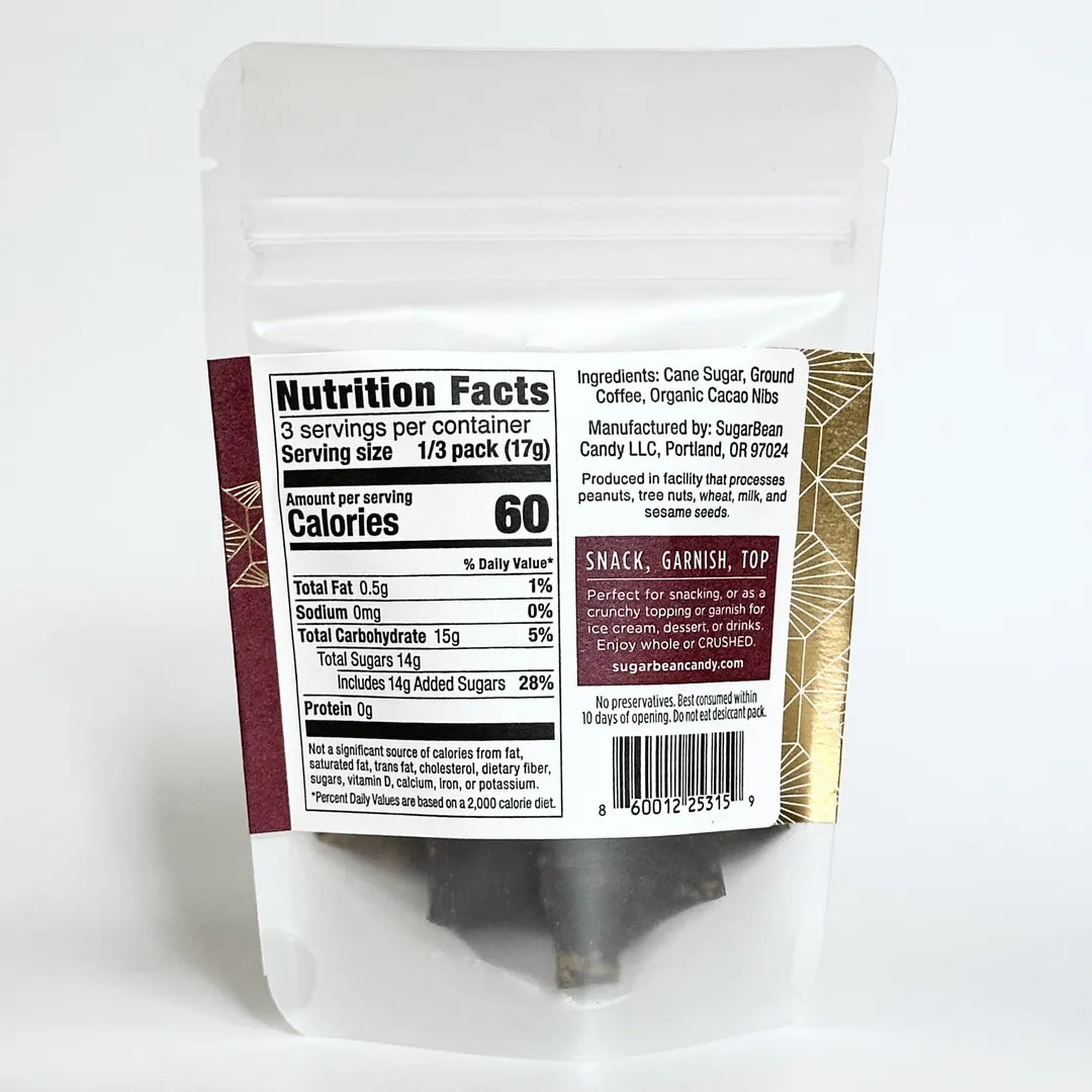Coffee Bean Brûlée Candy | Gourmet Coffee Candy | Mixed Variety 