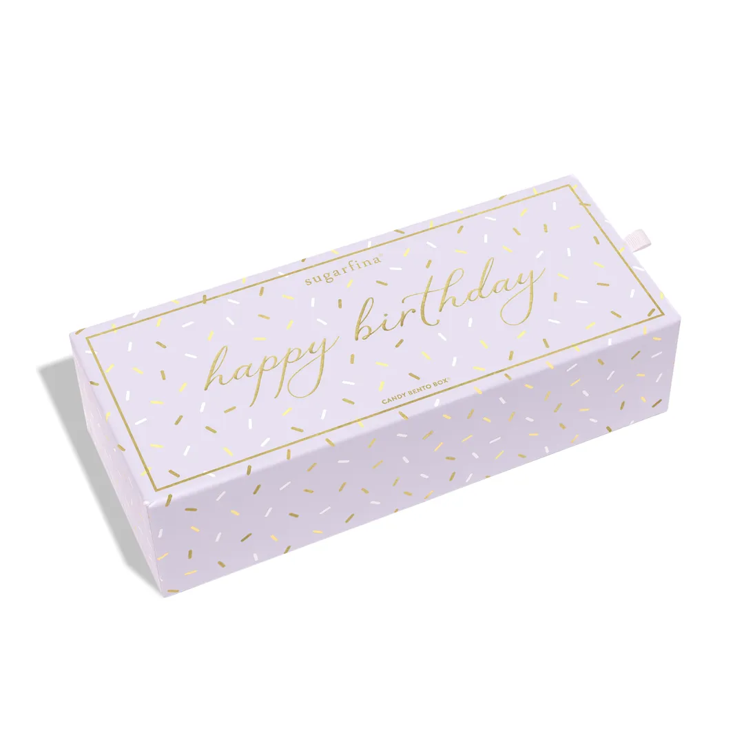 Happy Birthday 3pc DYO Bento Box (Dyo) (Empty)
