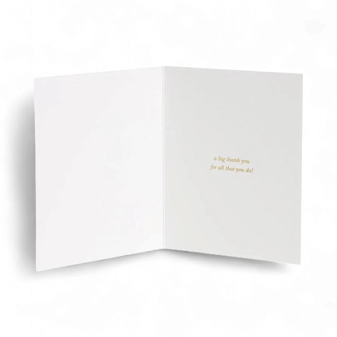 Thank You - Greeting Card