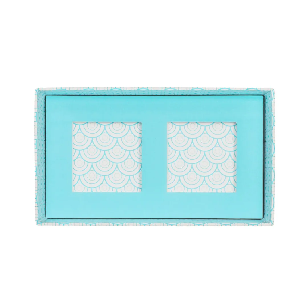 Sugarfina Aqua + White - 2pc Candy Bento Box® (Dyo) (Empty)
