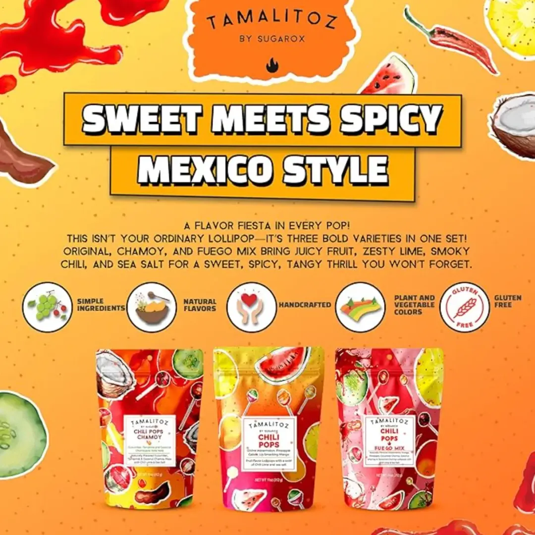 Spicy Lollipops - Chilipops 11oz Mixed Starter Pack