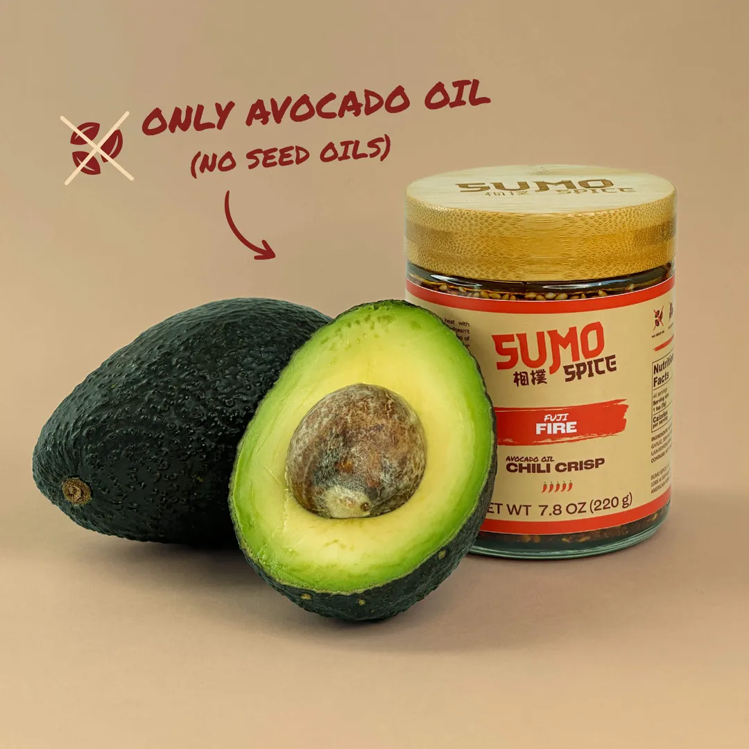 Fuji Fire Healthy Chili Crisp Made with Avocado Oil