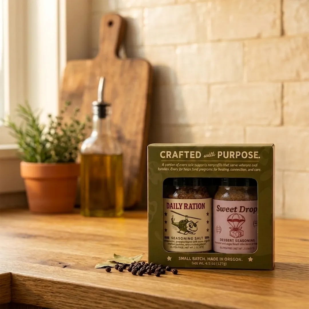 Sunday Dinner Signature Set – 2-Pack Seasoning Set (All-Purpose + Cinnamon Sugar)