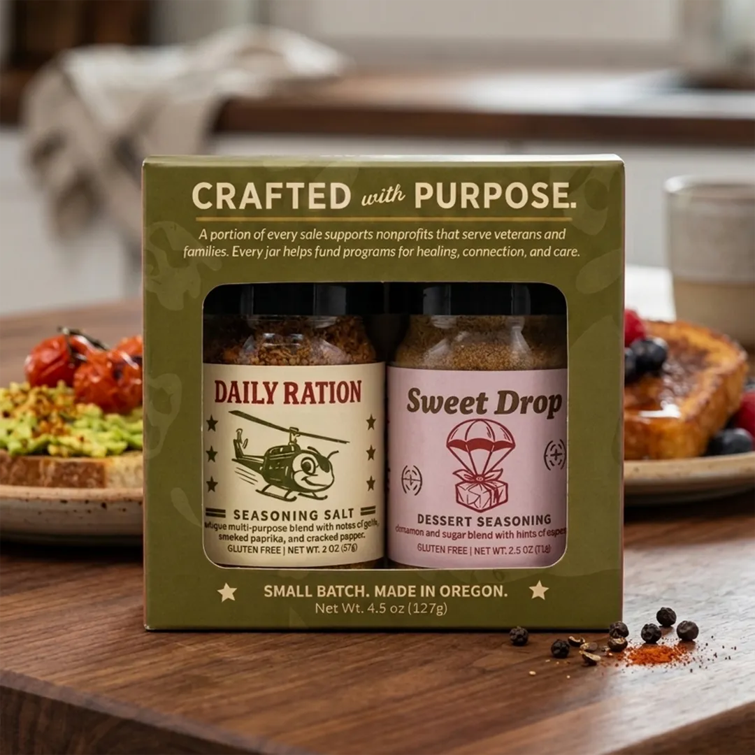 Sunday Dinner Signature Set – 2-Pack Seasoning Set (All-Purpose + Cinnamon Sugar)
