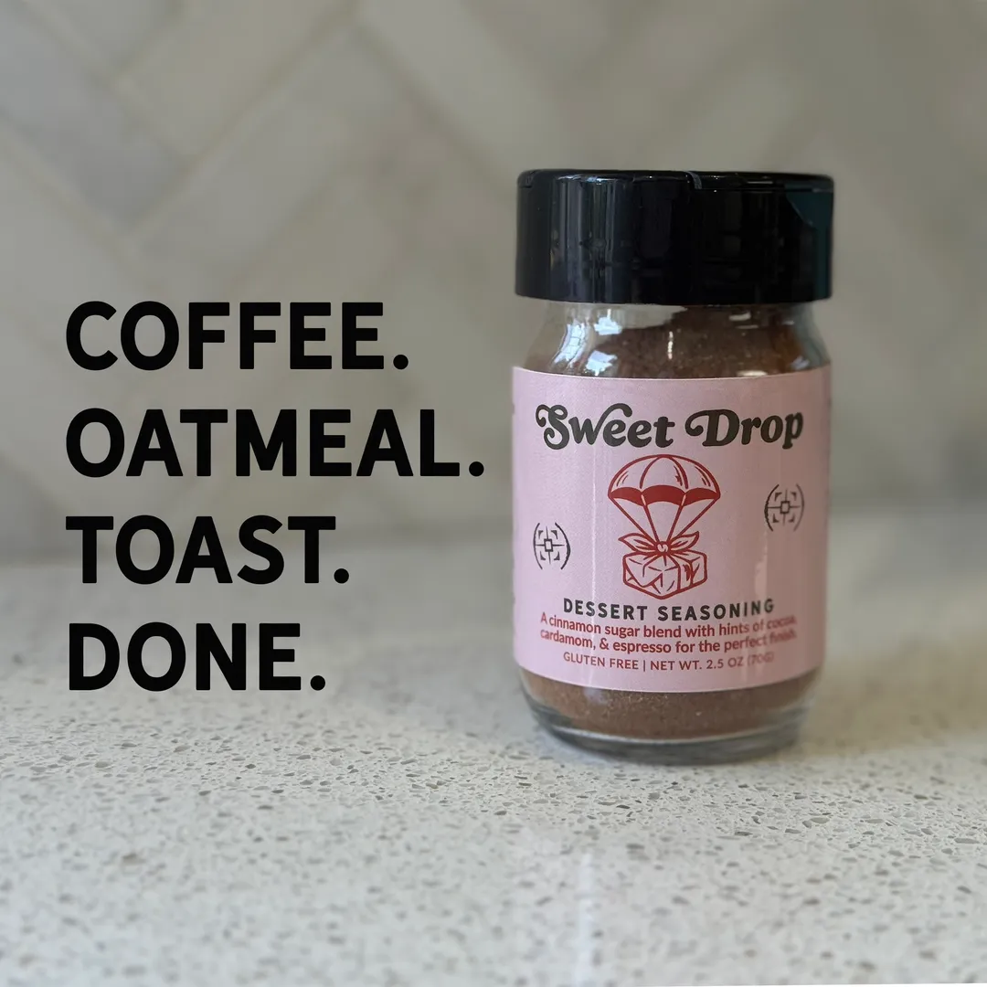 Sweet Drop – Cinnamon Sugar Dessert Seasoning (Coffee, Oatmeal, Toast, Baking)