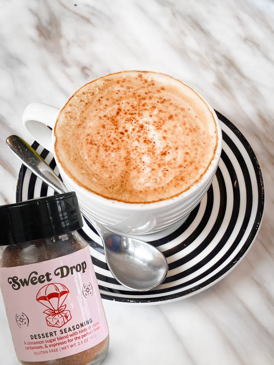 Sweet Drop – Cinnamon Sugar Dessert Seasoning (Coffee, Oatmeal, Toast, Baking)
