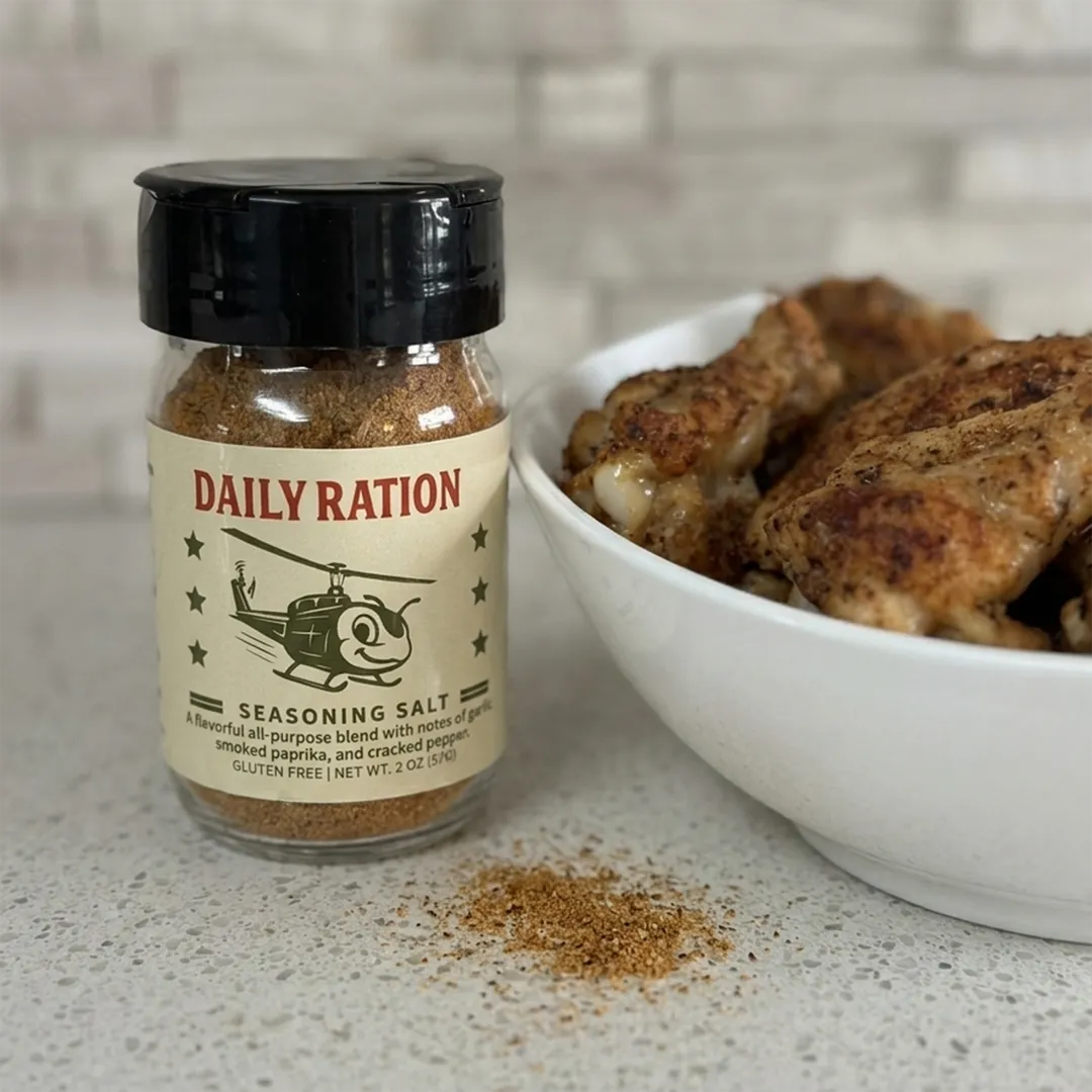 Daily Ration – All-Purpose Seasoning Salt (Everyday Cooking, Meat, Veggies, Eggs)