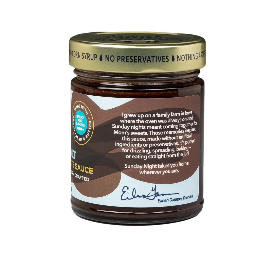 Sea Salt Chocolate Sauce 