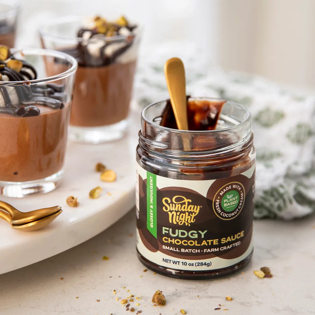 Fudgy Vegan Chocolate Sauce
