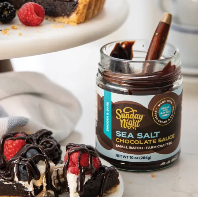 Sea Salt Chocolate Sauce 