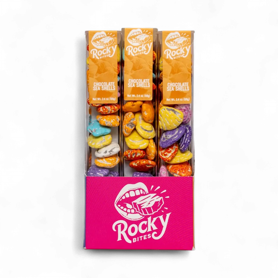 Chocolate Sea Shells, 2.4 oz. Tubes